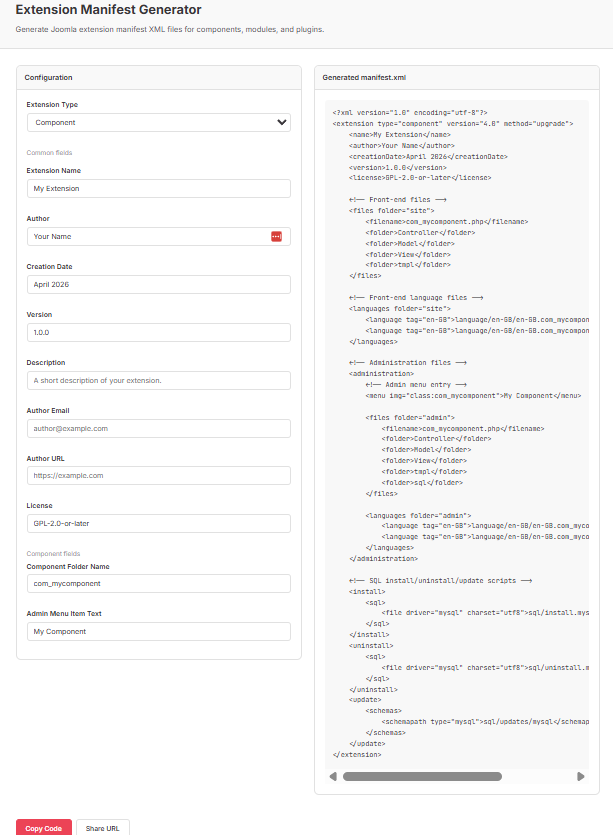DevCodex for Joomla gallery image