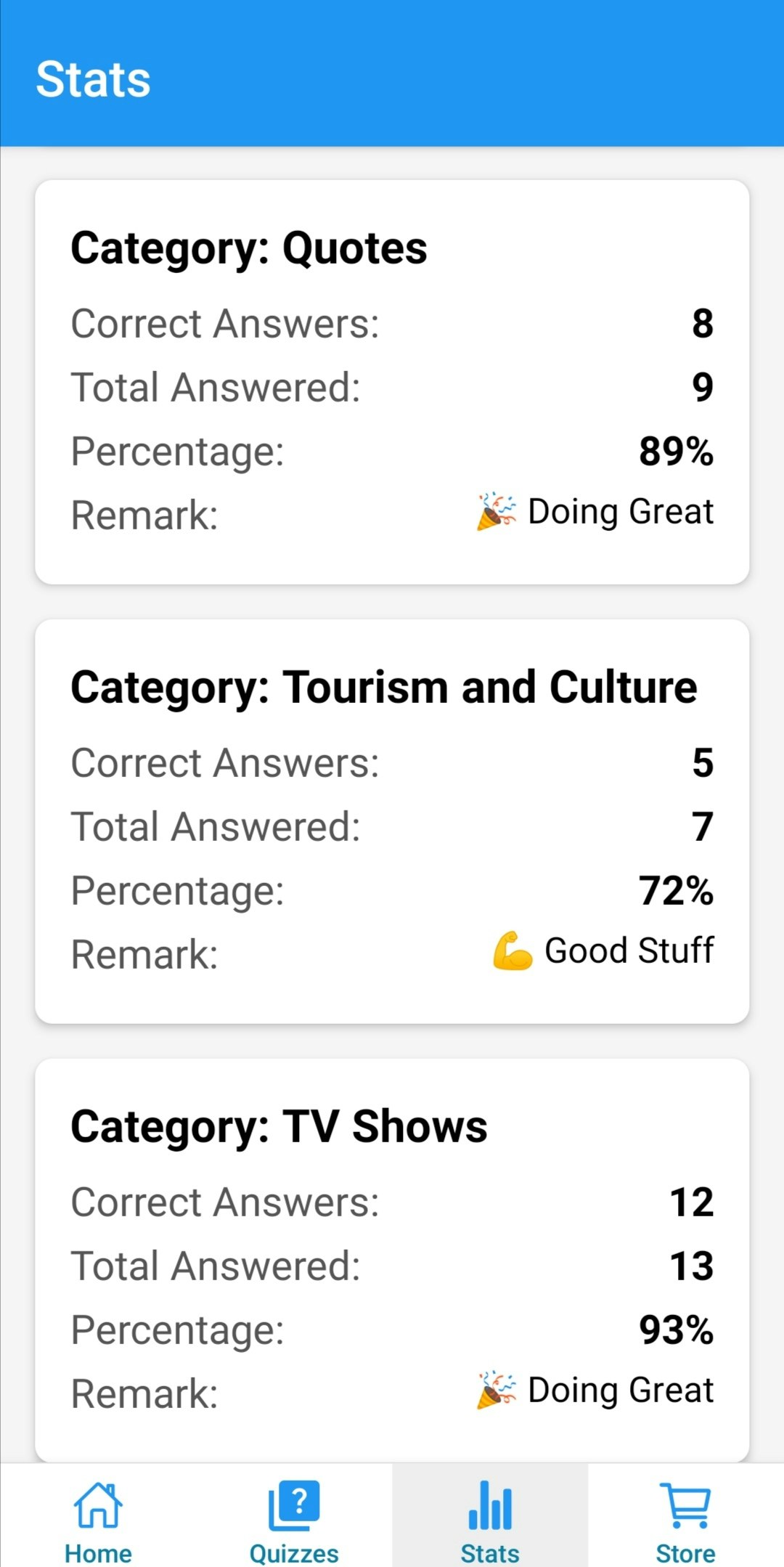 Media Hub Quizzers (Android) 6