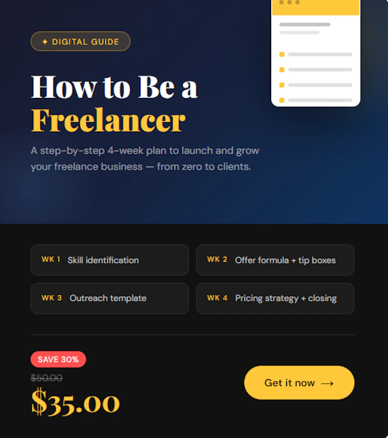 How to be a freelancer? screenshot 3