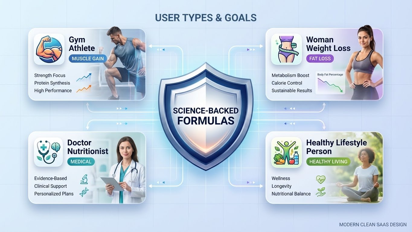 calculator protein - Screenshot 2 showing product features and functionality