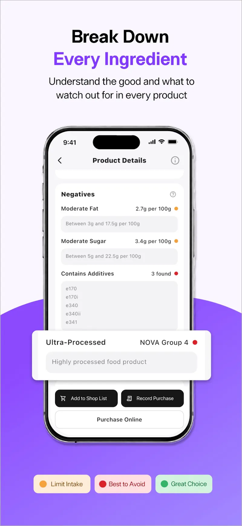BetterCause: AI Food Scanner screenshot 3
