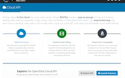 OpenShot Video Cloud API media 3