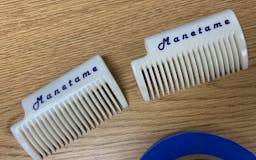 Manetame Comb: Curved Comb with Sprayer media 2