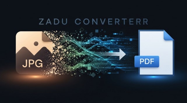 Rugverzameling - JPG naar PDF, PDF naar JPG & meer |Zaduconverter media 1
