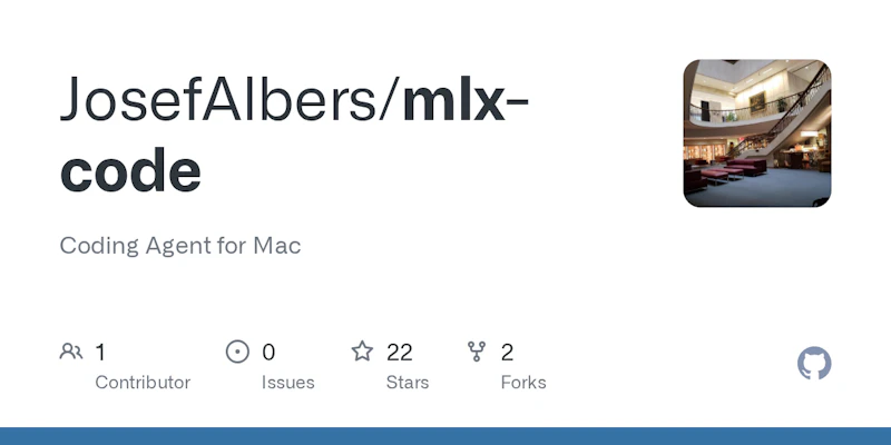mlx-code screenshot 2