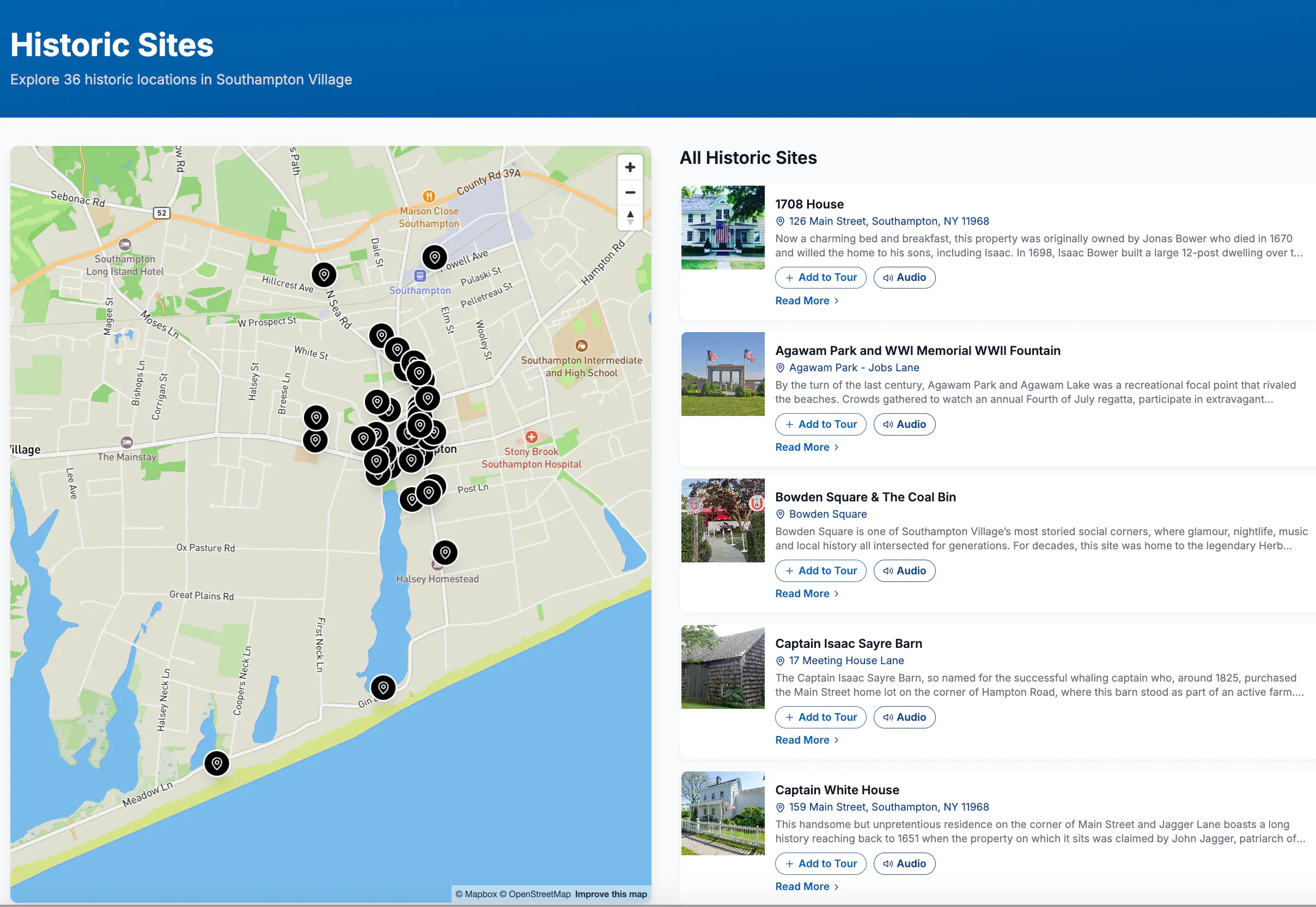 Branded GPS walking tour apps screenshot 8