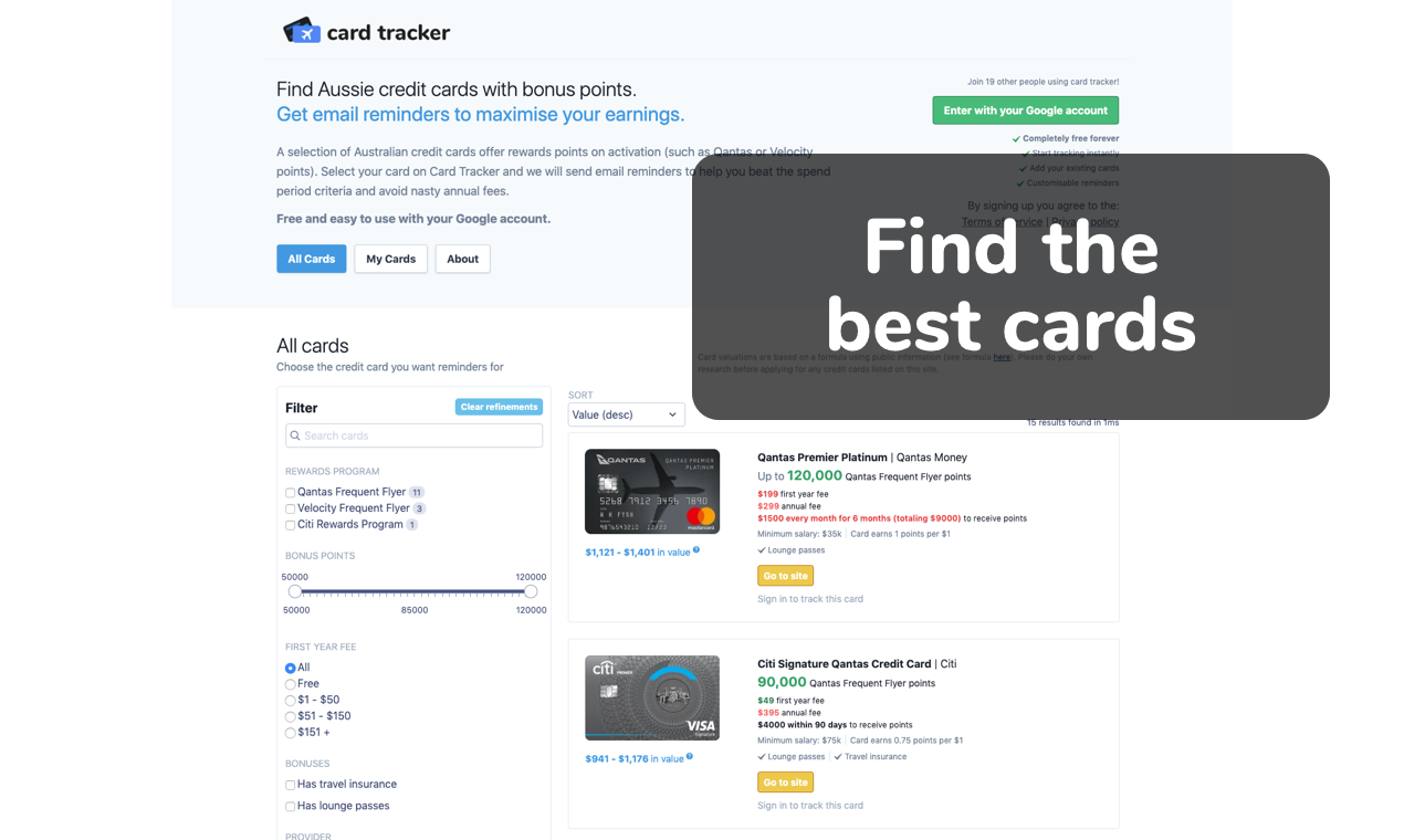 Card Tracker Product Information, Latest Updates, and Reviews 2024