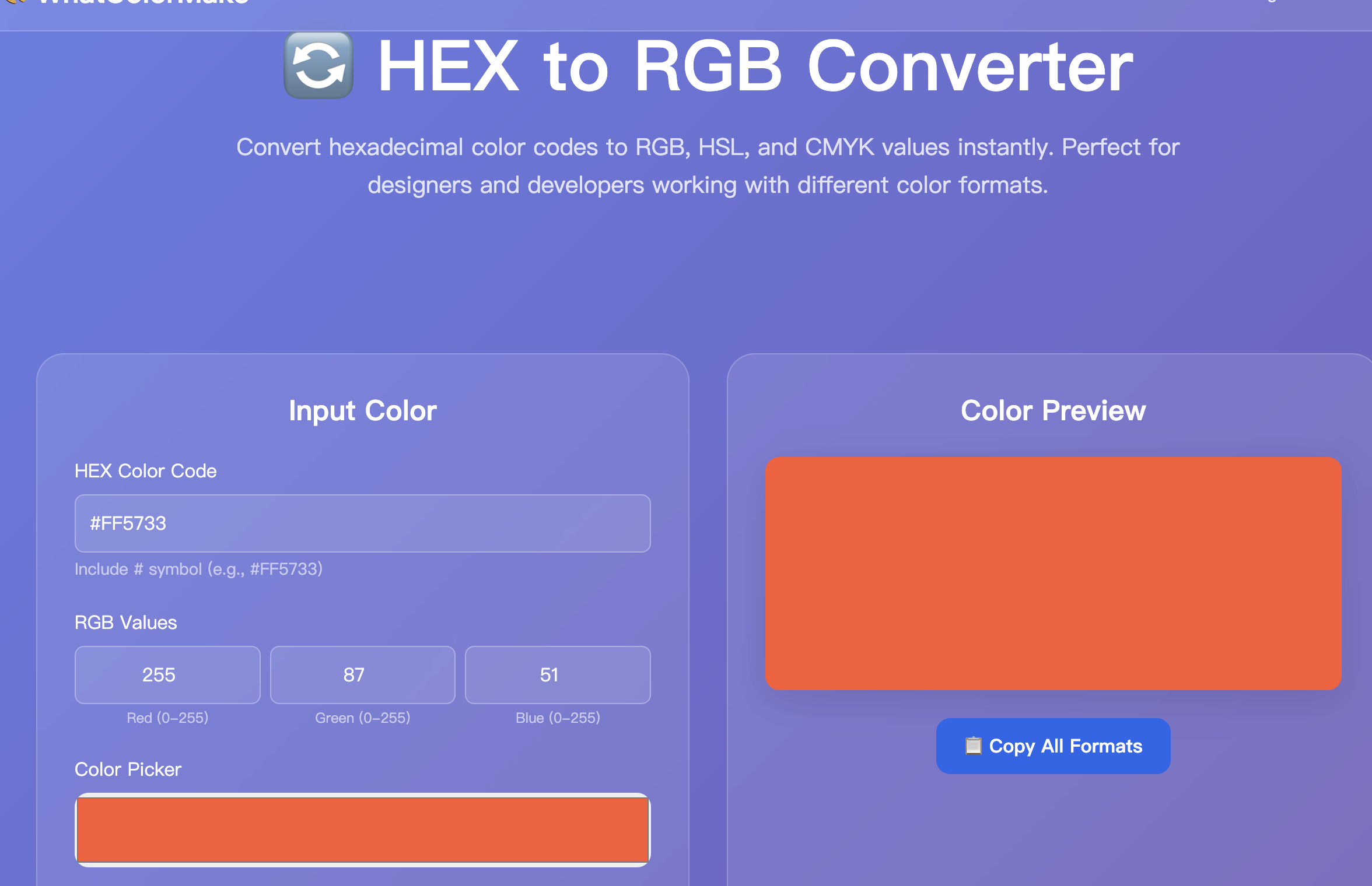 Que color hace - Mezclar dos colores y ver instantáneamente el resultado media 4
