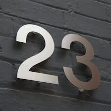 Stainless Door Numbers gallery image