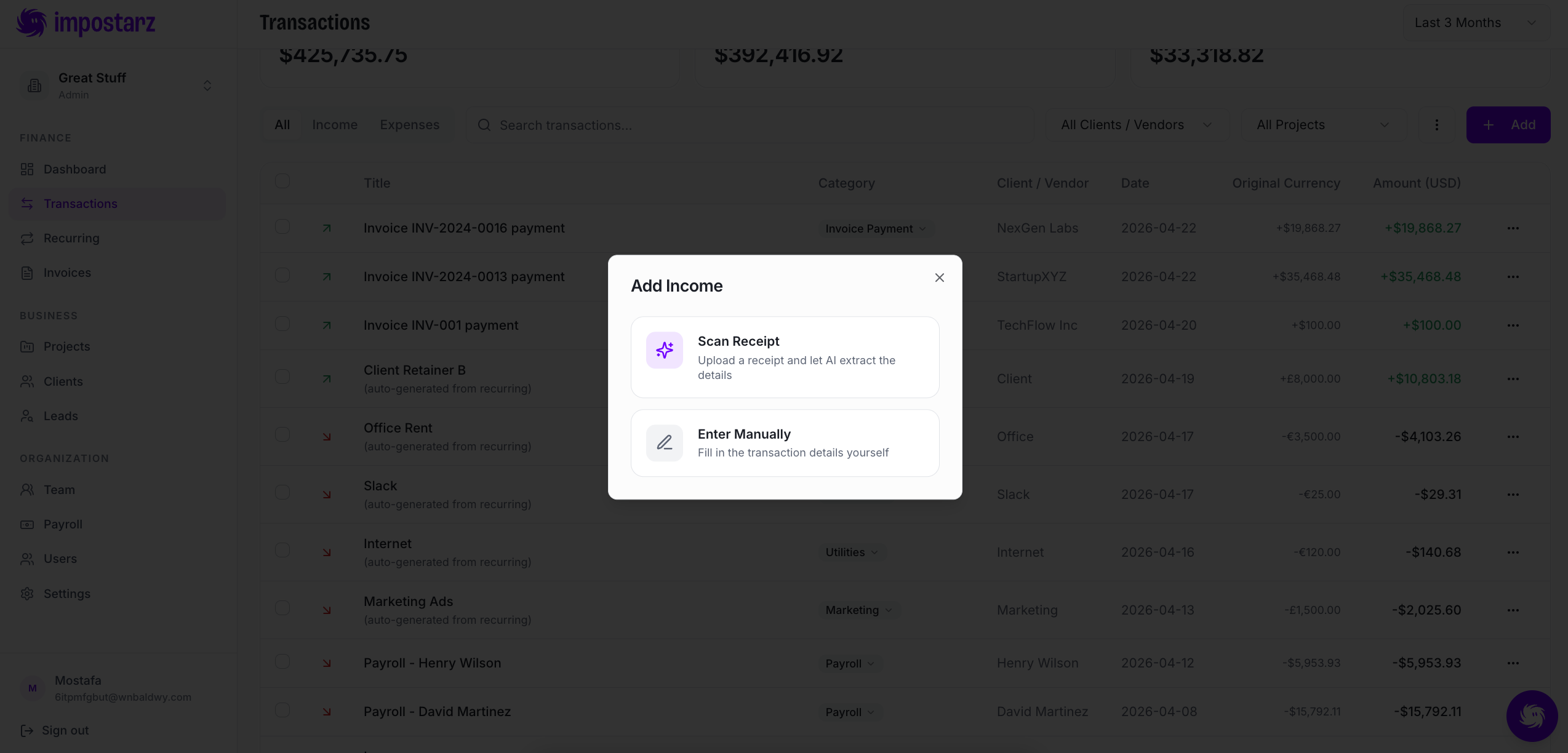 Impostarz gallery image