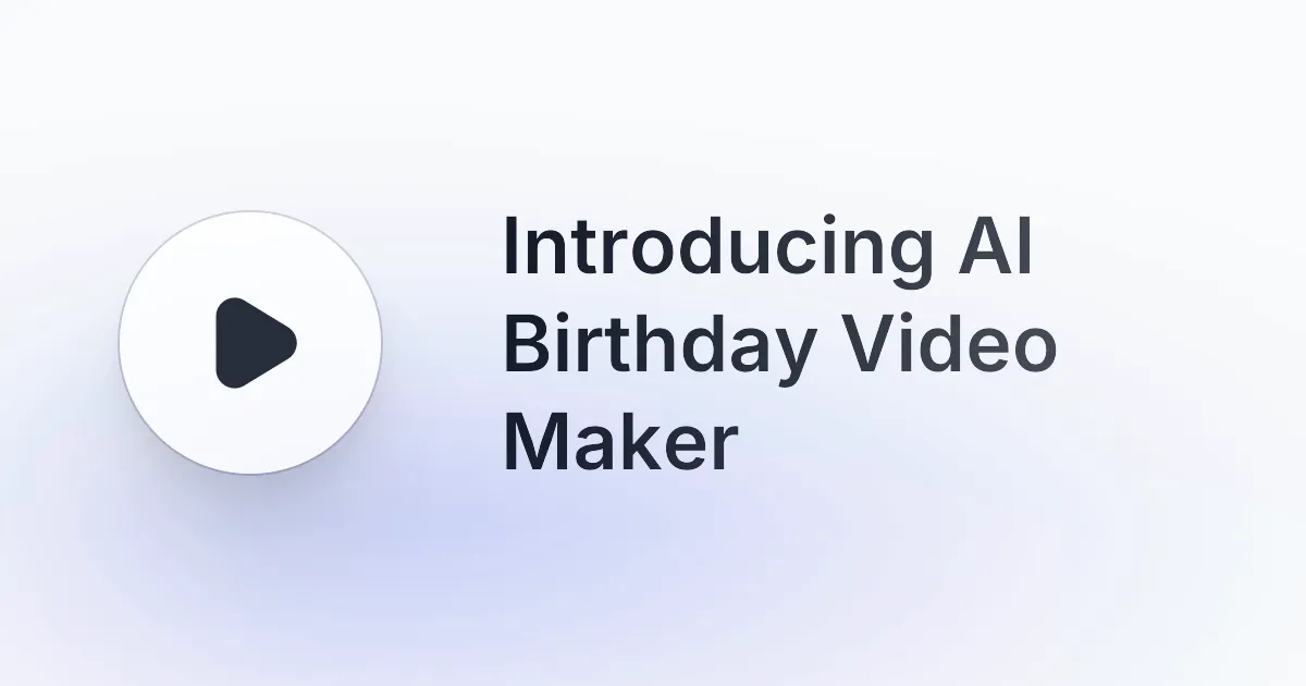 BirthdayVideo.ai gallery image