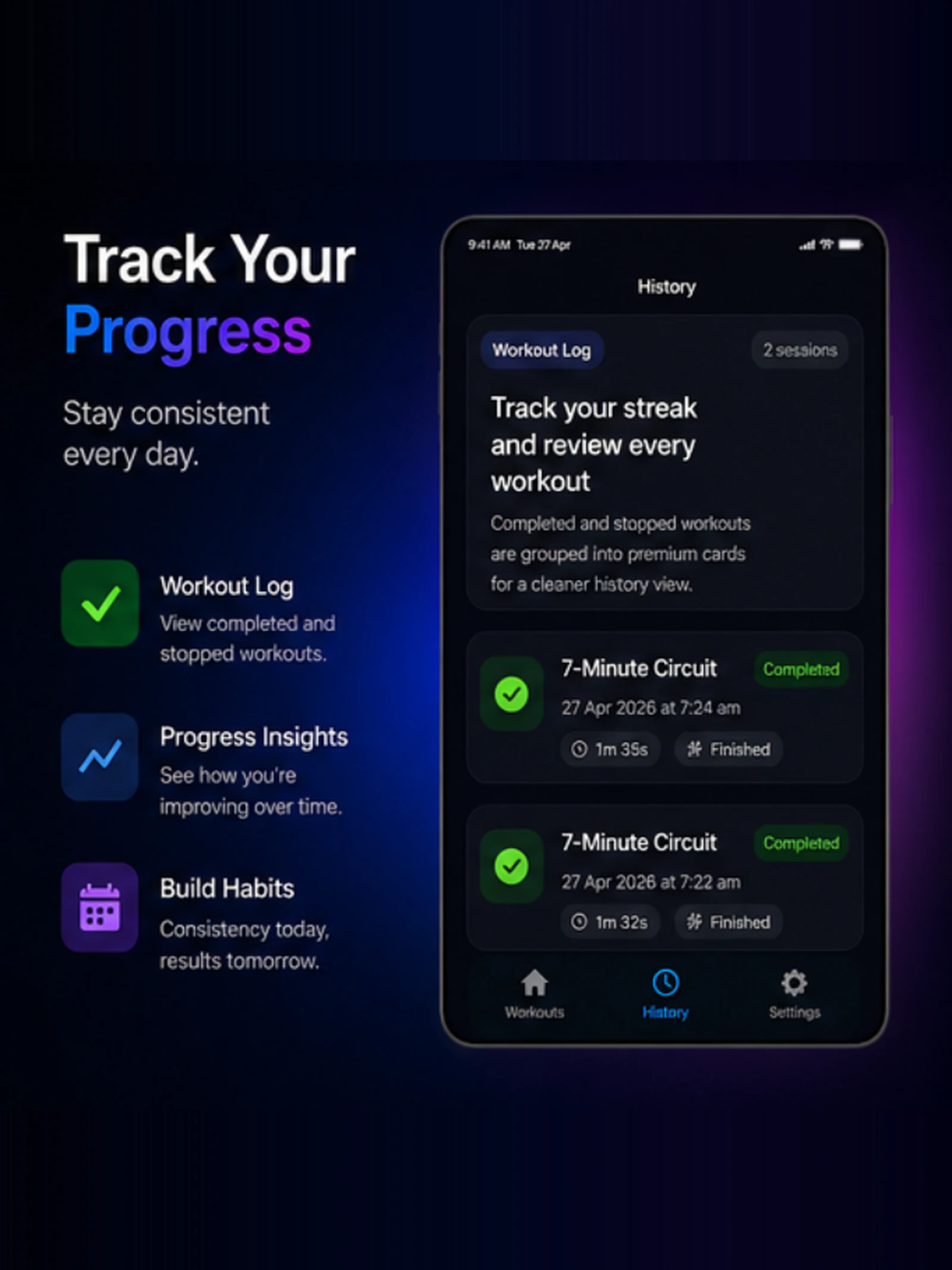 7 Minute Workout: Quick Fit screenshot 6