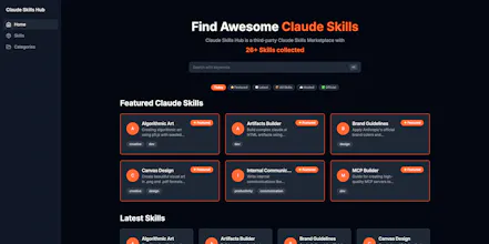 Claude Skills Hub gallery image