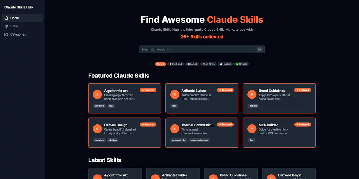Claude Skills Hub