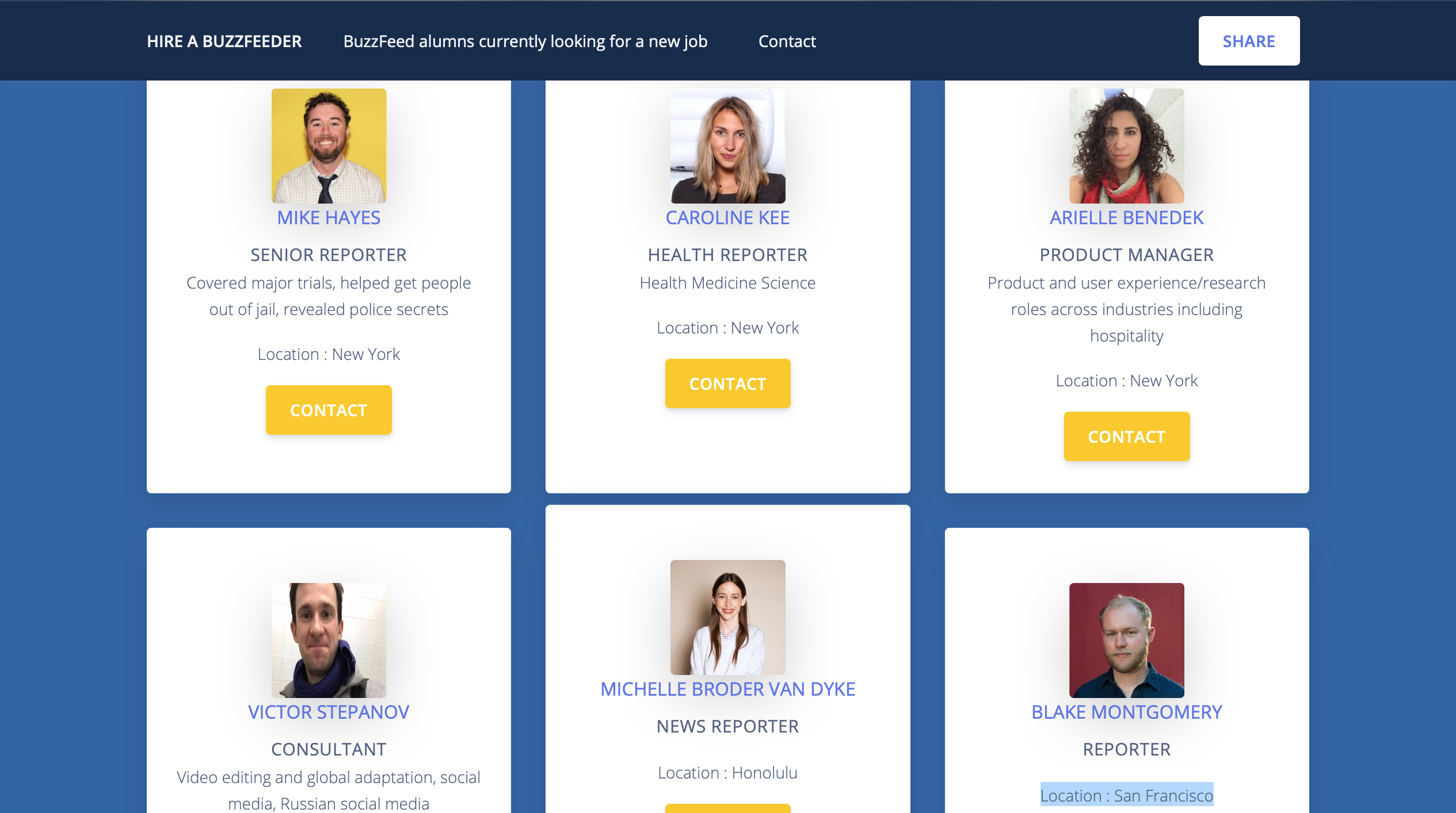 Hire a BuzzFeeder gallery image