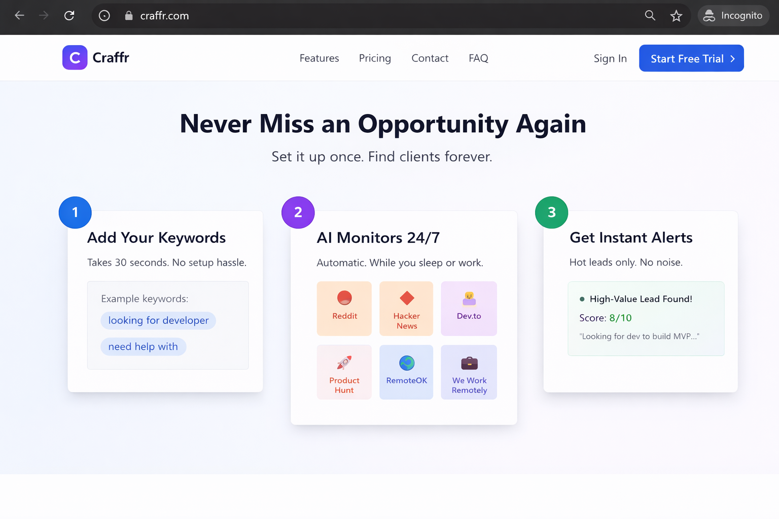 Craffr - Screenshot 4 showing product features and functionality