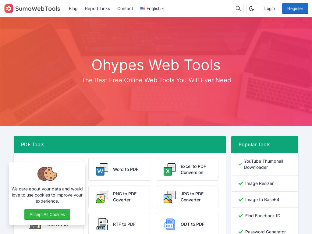 Ohypes Online Web Tools gallery image