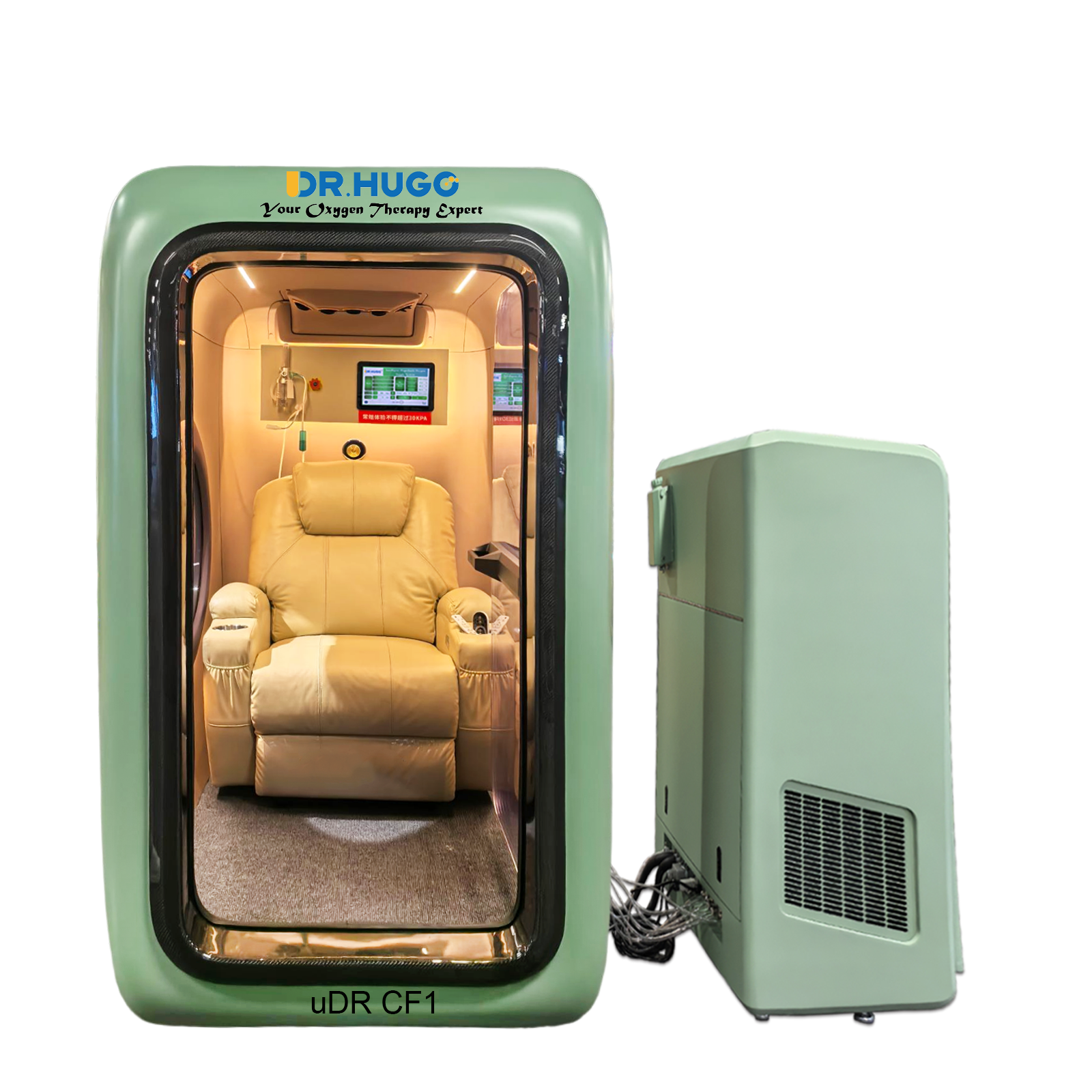 uDR CF1 Carbon Fiber Hyperbaric Chamber gallery image