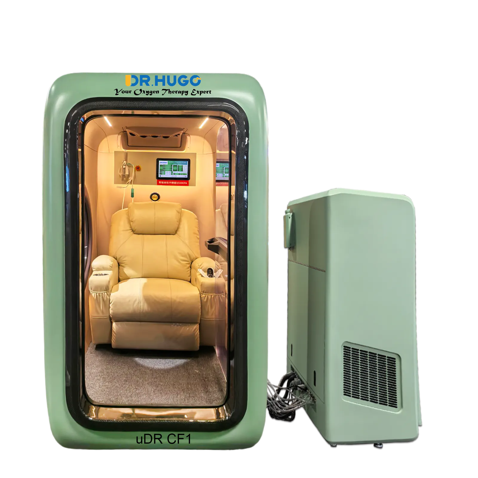 uDR CF1 Carbon Fiber Hyperbaric Chamber 제품 배너