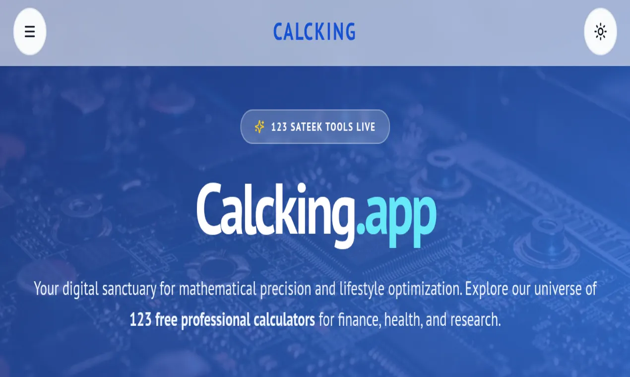 CalcKing | Calculator 제품 배너