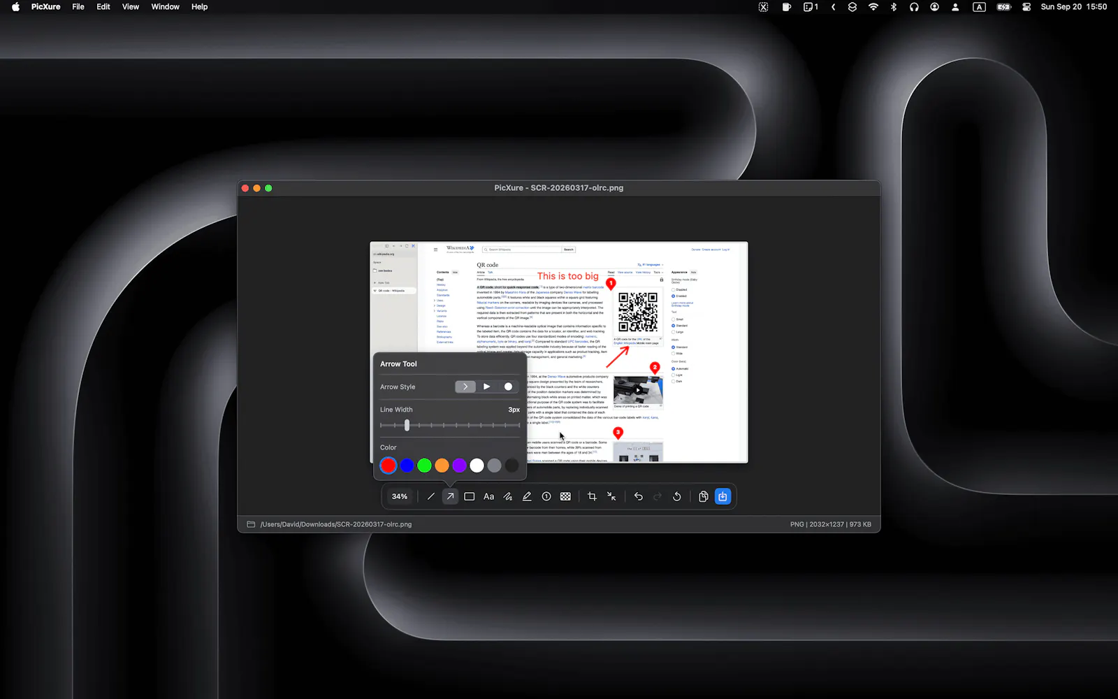 PicXure screenshot 2