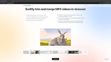 Swift Video Editor gallery image