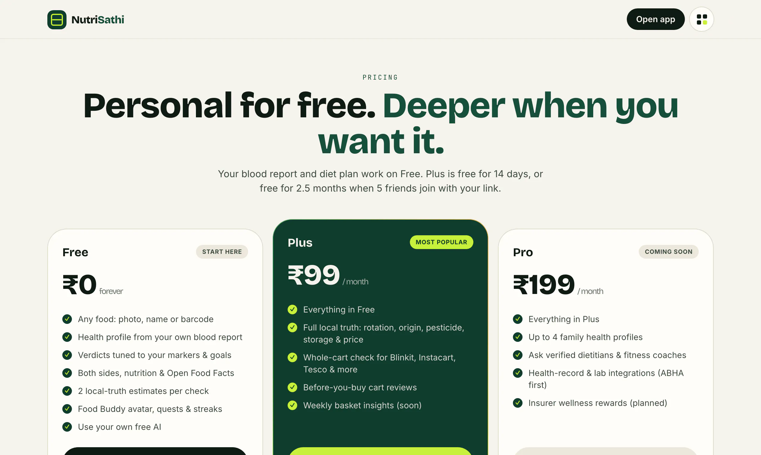 NutriSathi gallery image