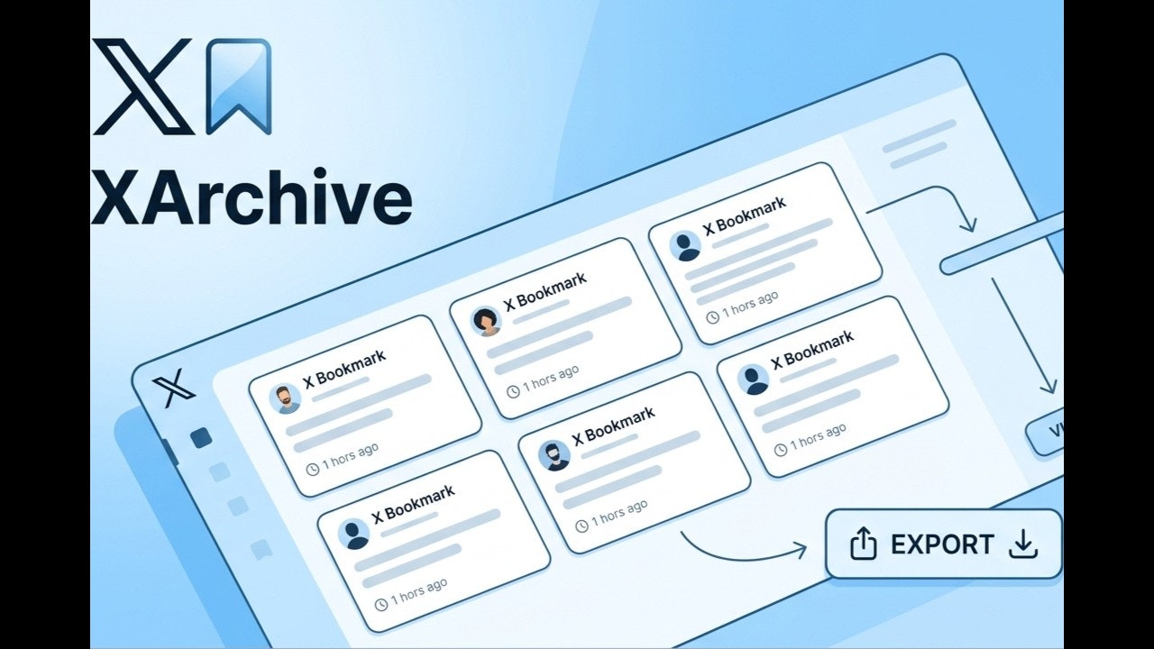 XArchive Bookmark Exporter & Manager gallery image