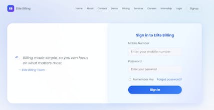 Elite Billing gallery image