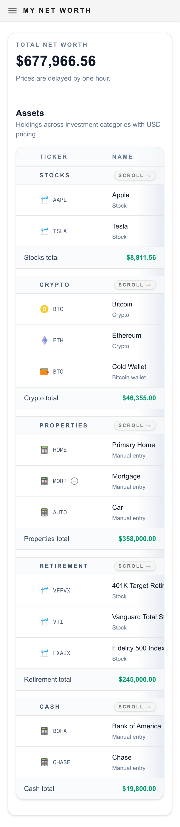 My Net Worth gallery image