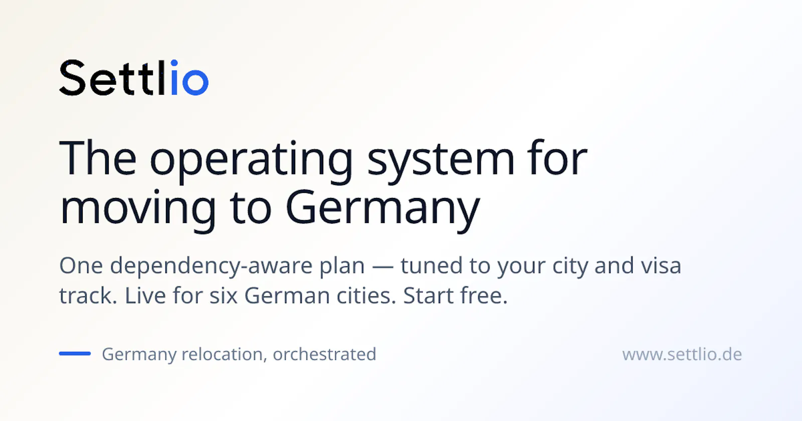 Settlio screenshot 1