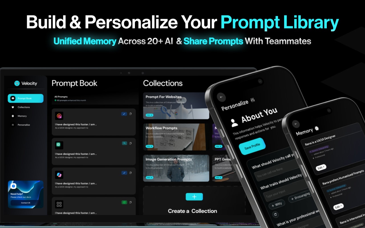Velocity: Prompt Co-Pilot Lite gallery image