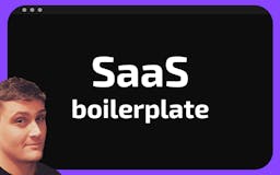 SaaS boilerplate template (with Stripe) media 2