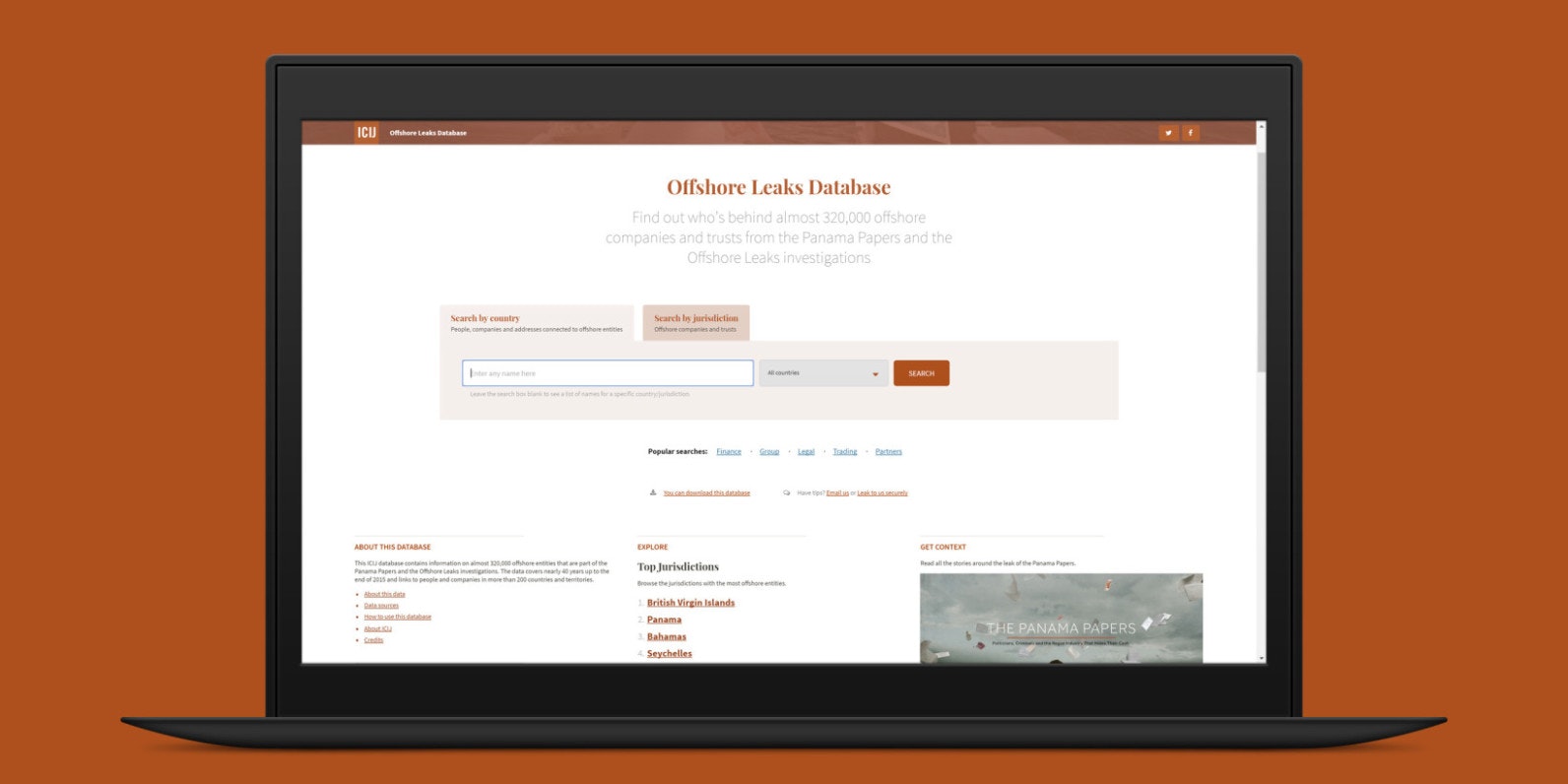 Panama Papers Database  gallery image