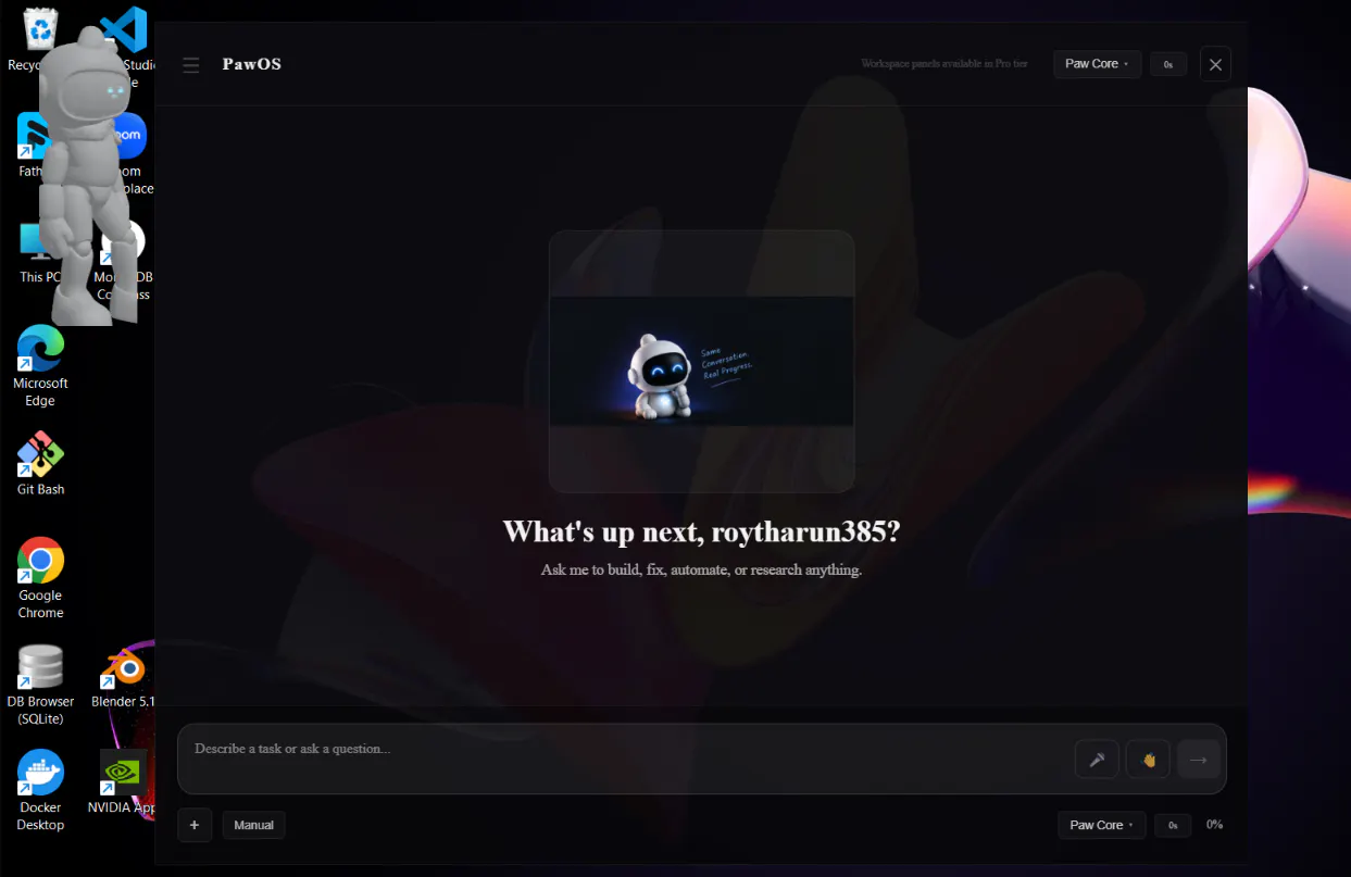 PawOS gallery image