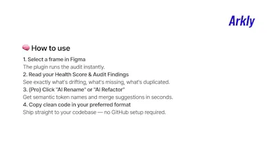 Design Token Analyzer v2 — Auditor gallery image