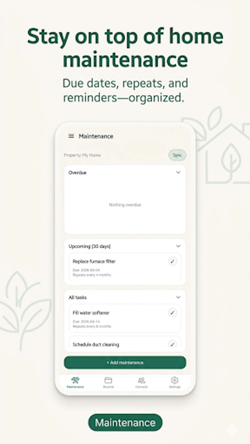 CasaKeeper screenshot 1