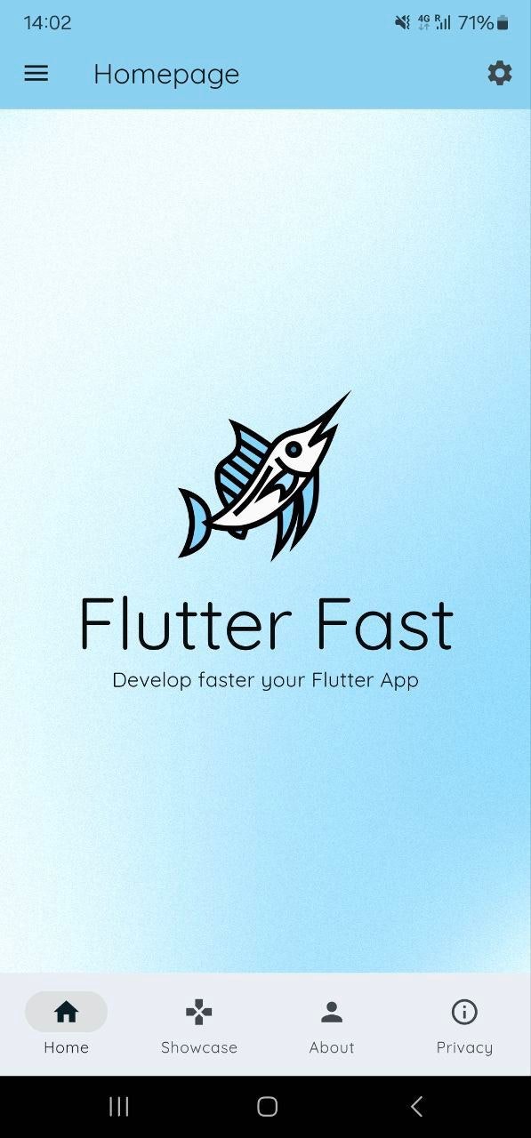Flutter Fast media 2