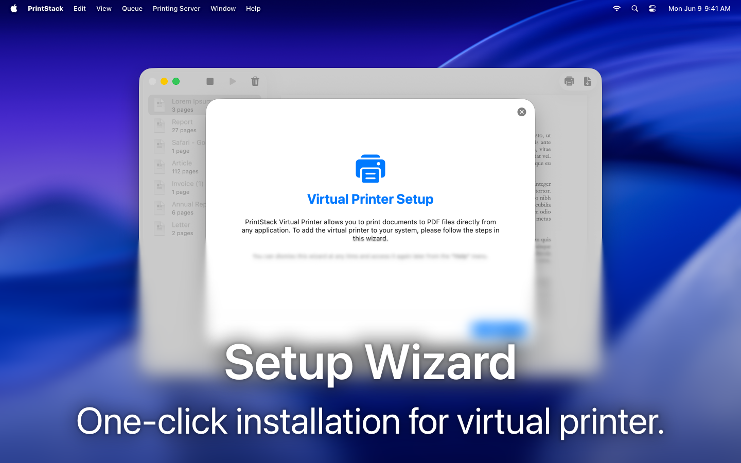 PrintStack — Virtual Printer - Screenshot 4 showing product features and functionality