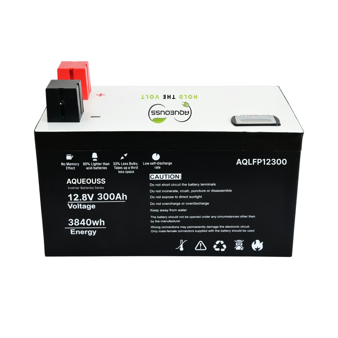 Wässrigkeit - 12,8 V 300AH Wechselrichter LifePO4 Akku Medien 2