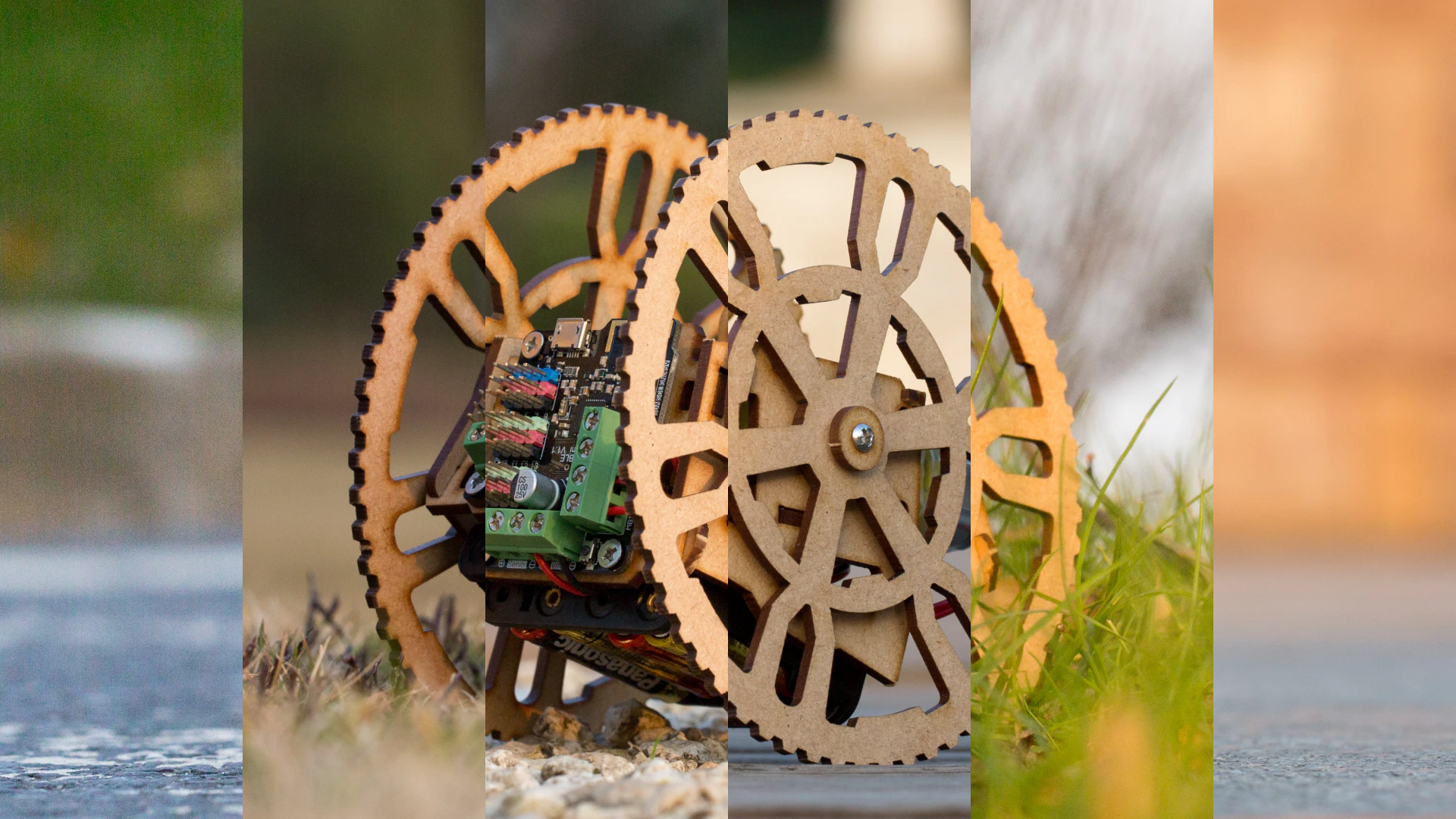 FlameWheel Robot - A Remote Control Robot