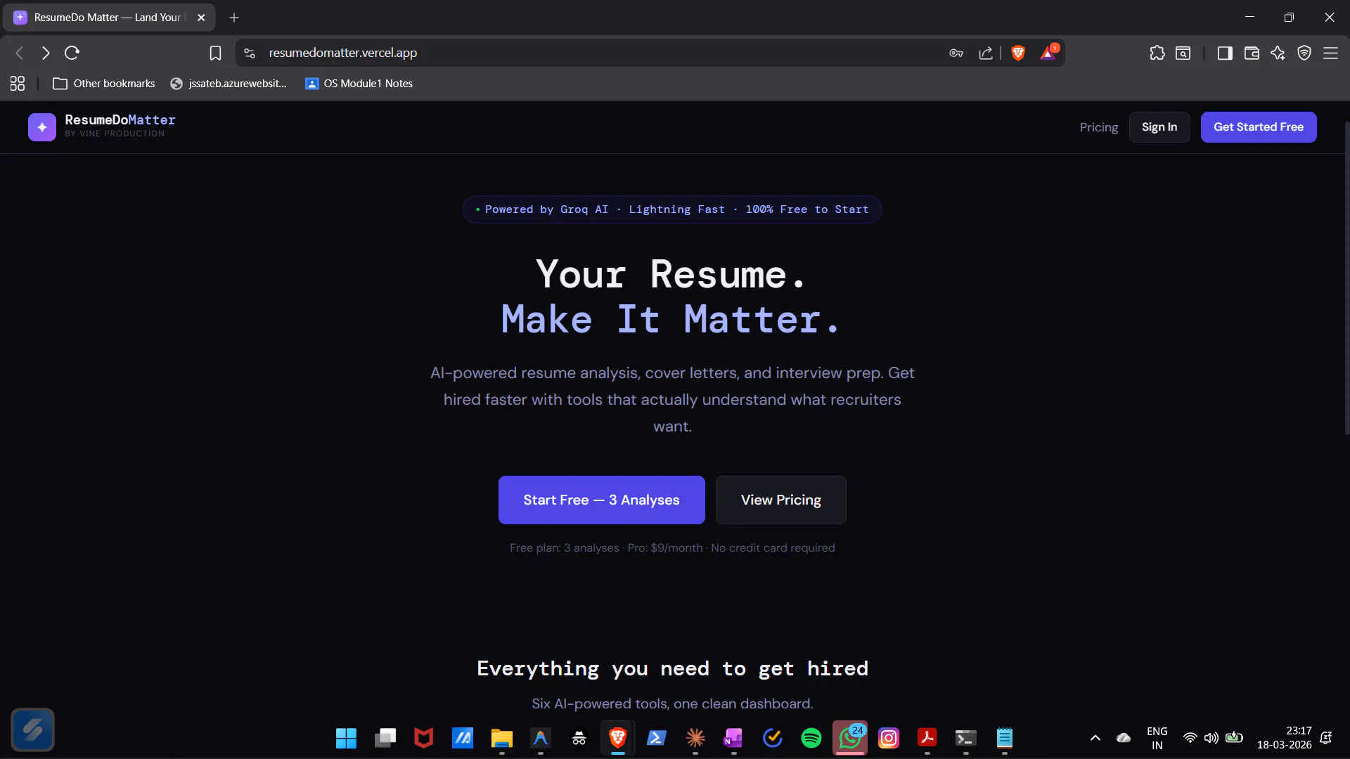 ResumeDo Matter 專案橫幅