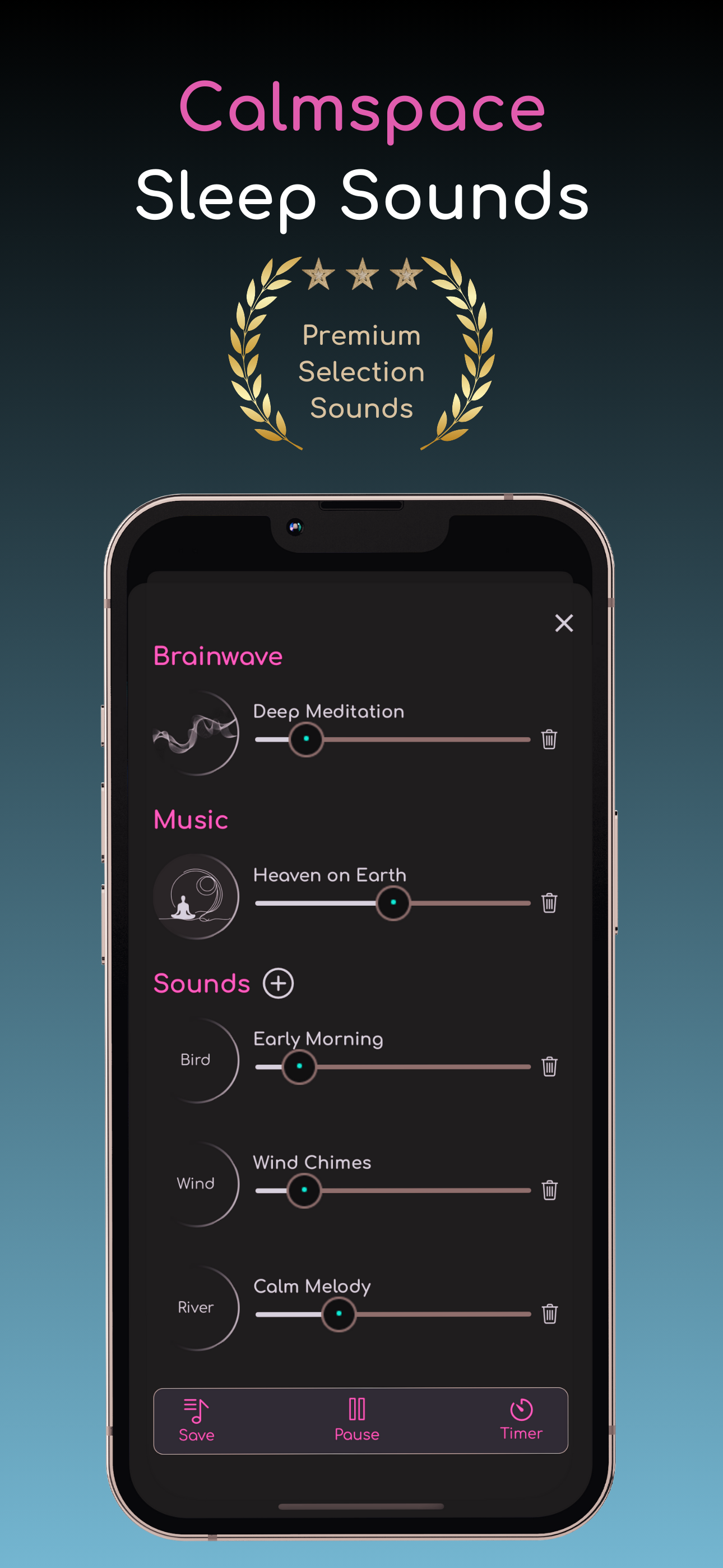 Calmspace: uyku sesleri medya 1