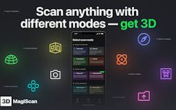 MagiScan AI 3D Scanner app media 3