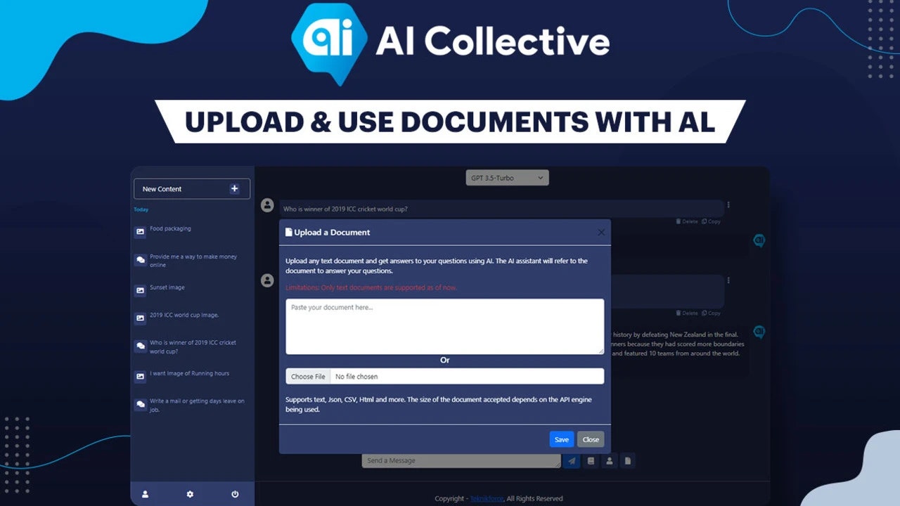 AI kolektifi - Chatgpt ve diğer AIS için akıllı ön uç medya 2