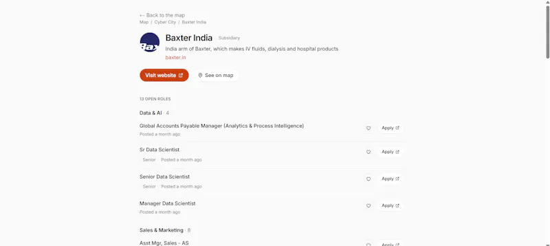 Gurgaon Startup Map screenshot 3