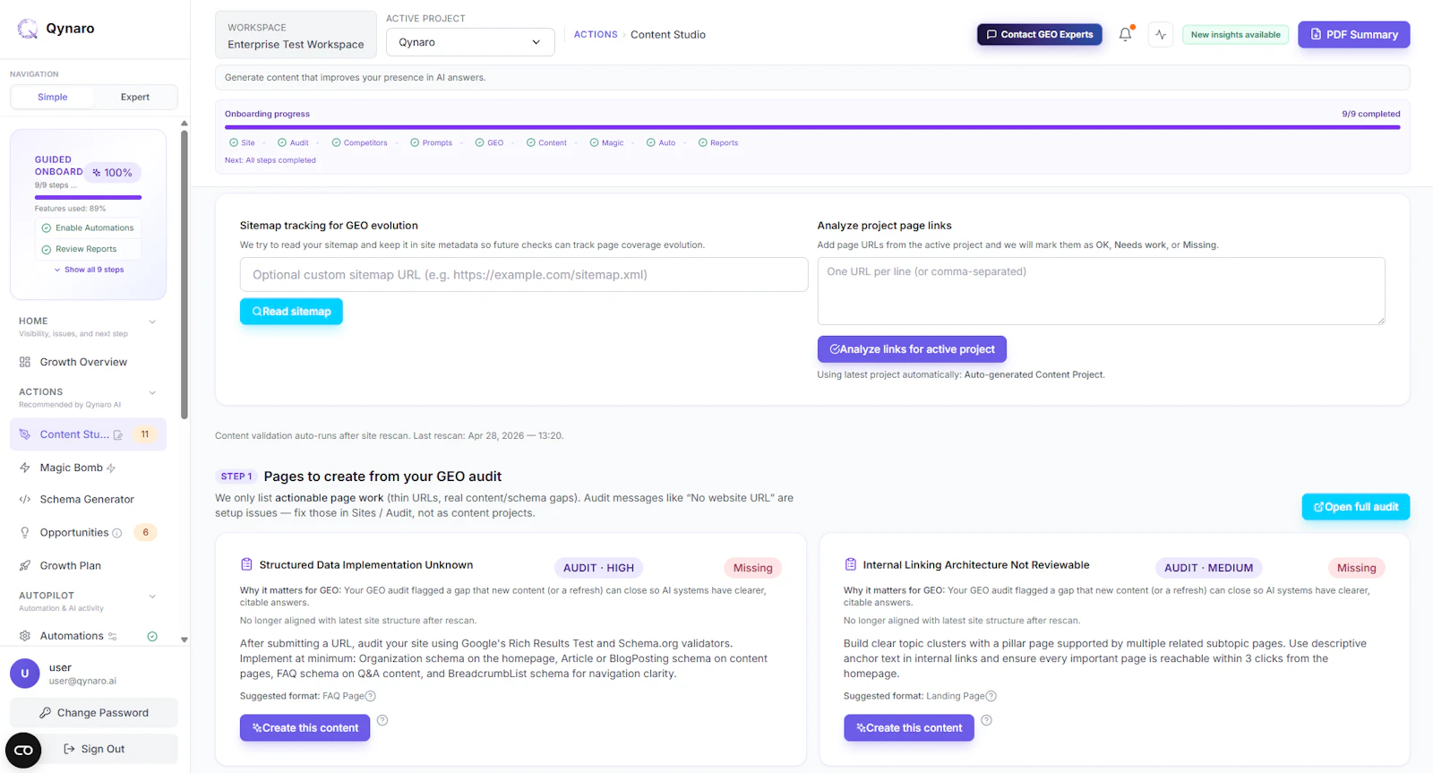 Qynaro screenshot 2