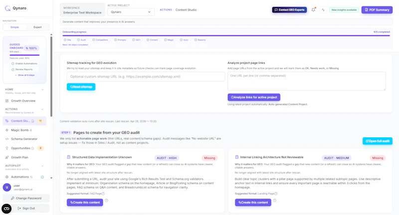 Qynaro screenshot 2