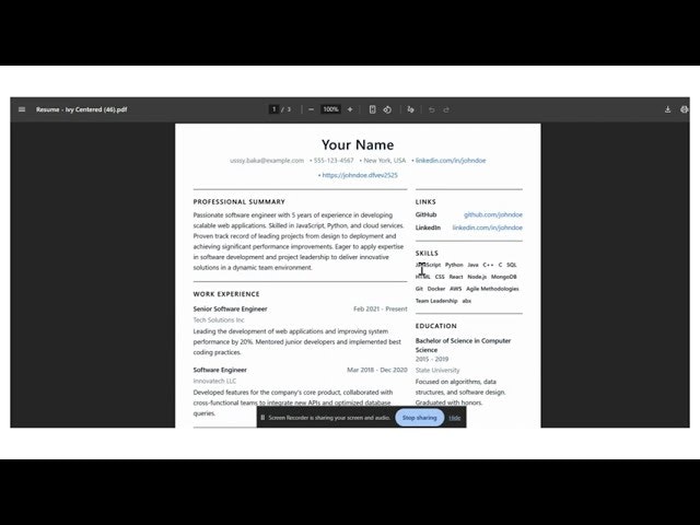 Perfect Resume gallery image
