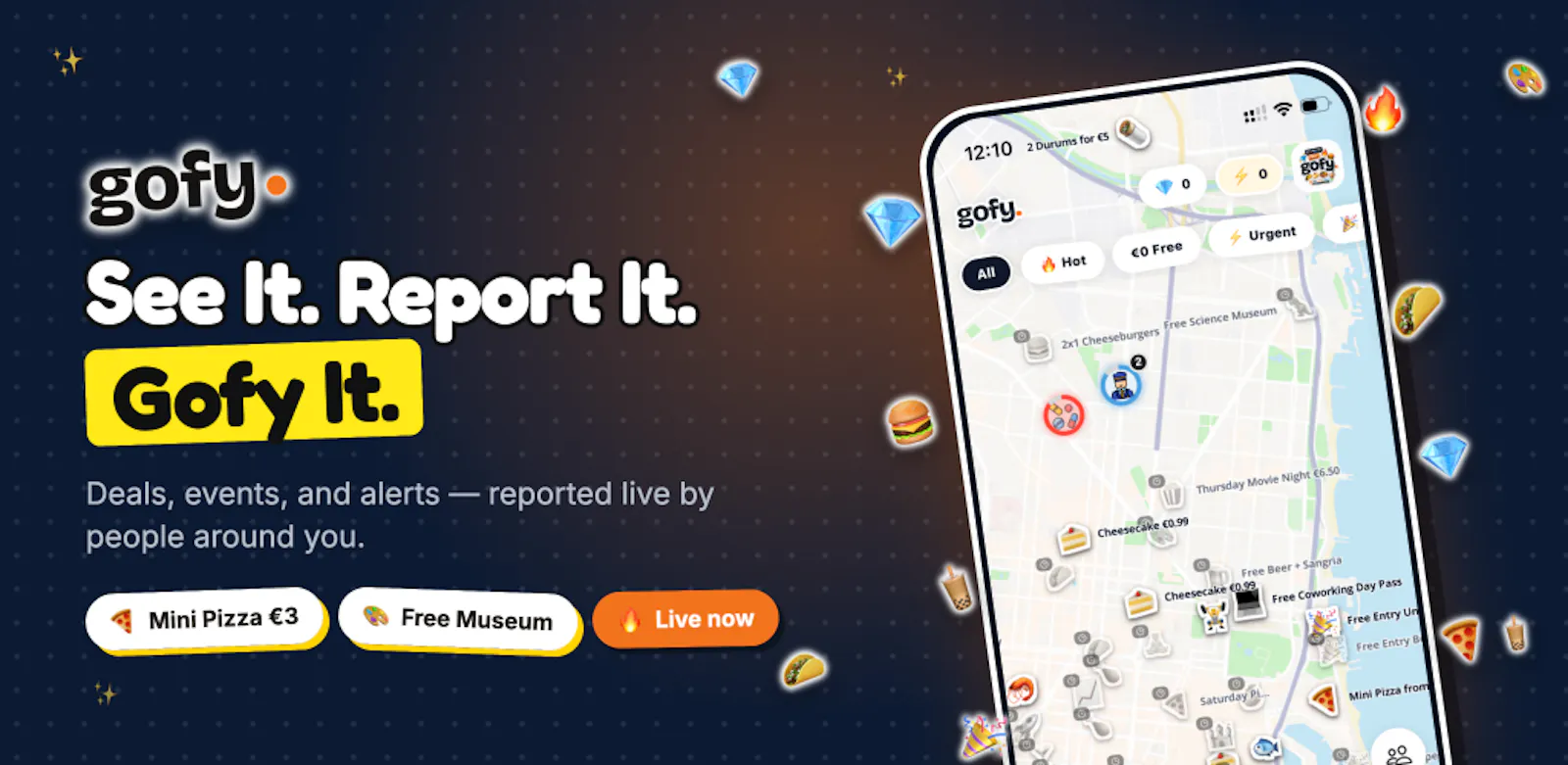 Gofy screenshot 1